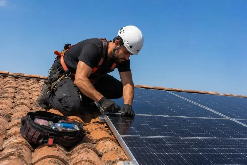 Maintenance et monitoring de panneaux solaires à Champ-sur-Drac